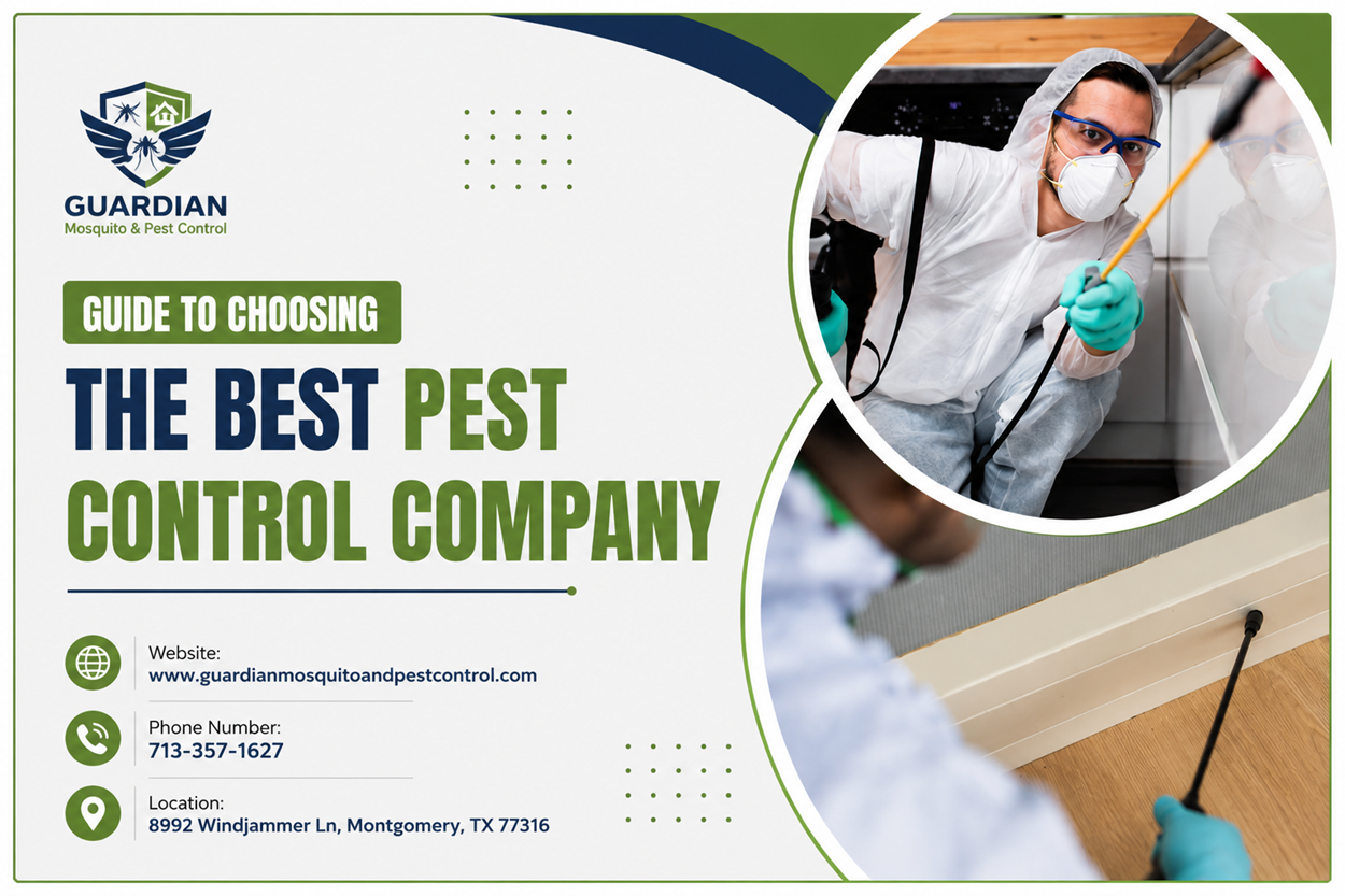 Guide to Choosing the Best Pest Control Company