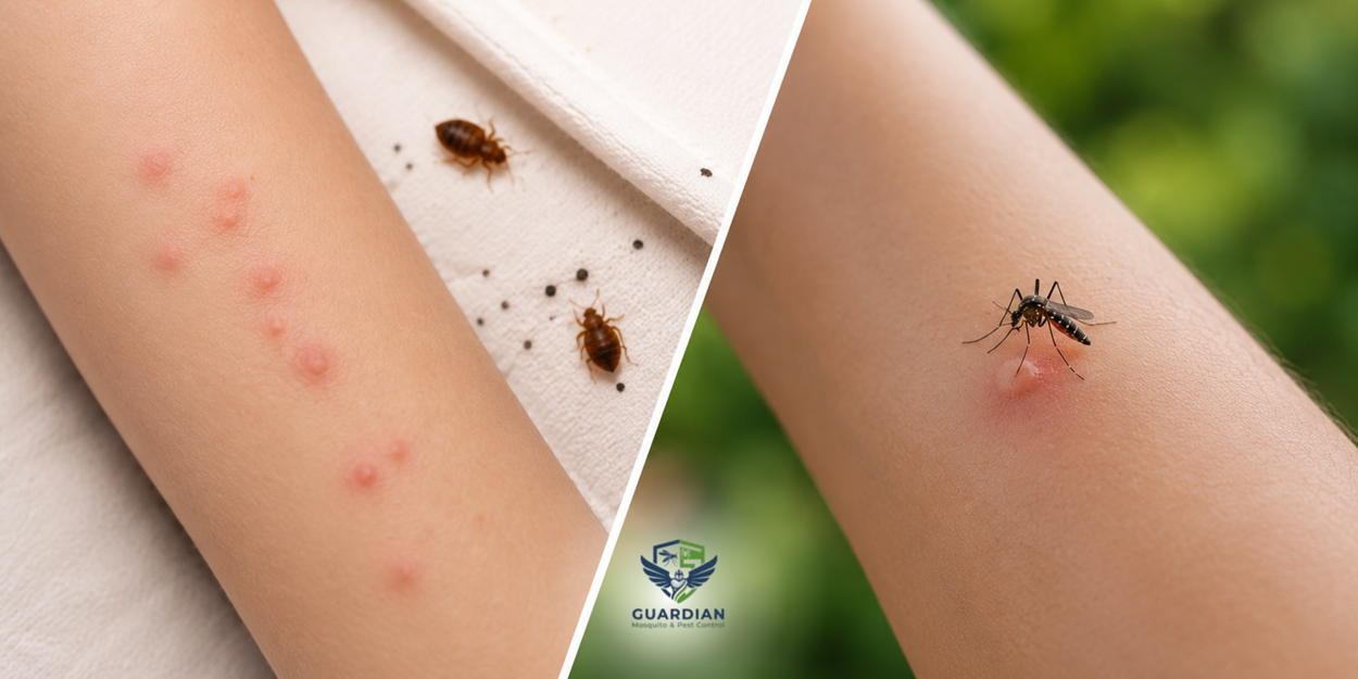 Bed Bug Bites vs Mosquito Bites